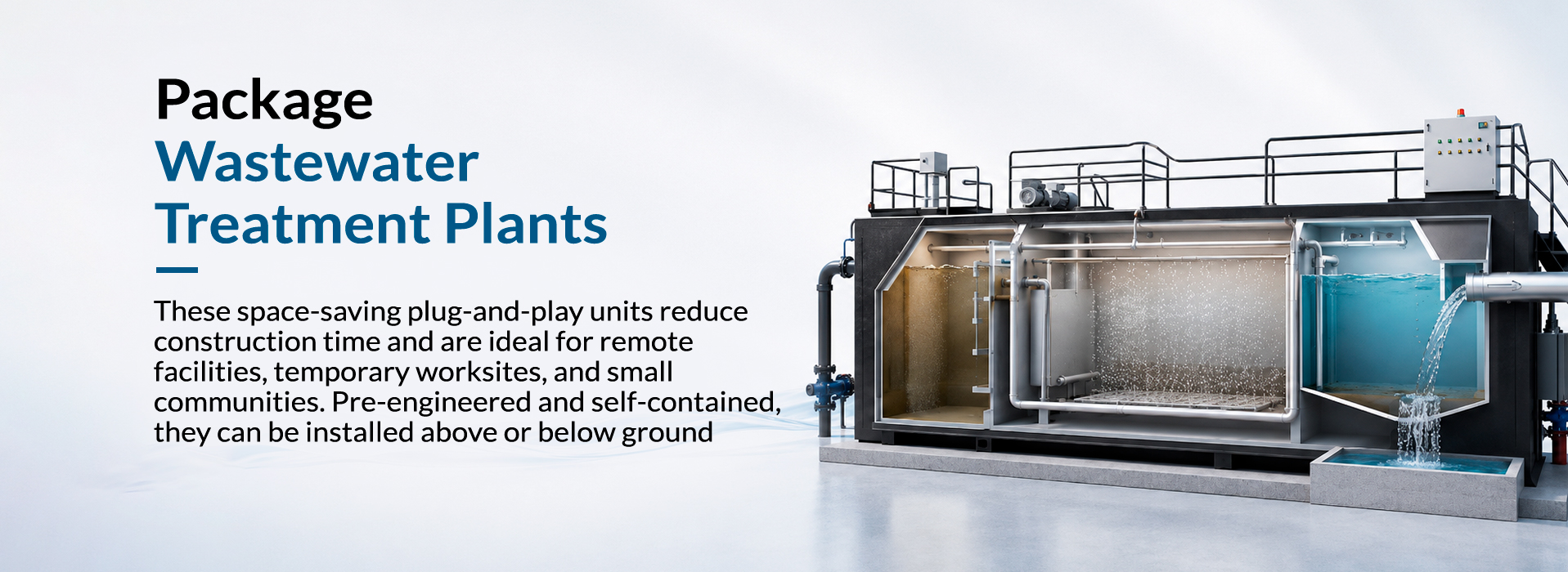 Package Wastewater Treatment Plants
