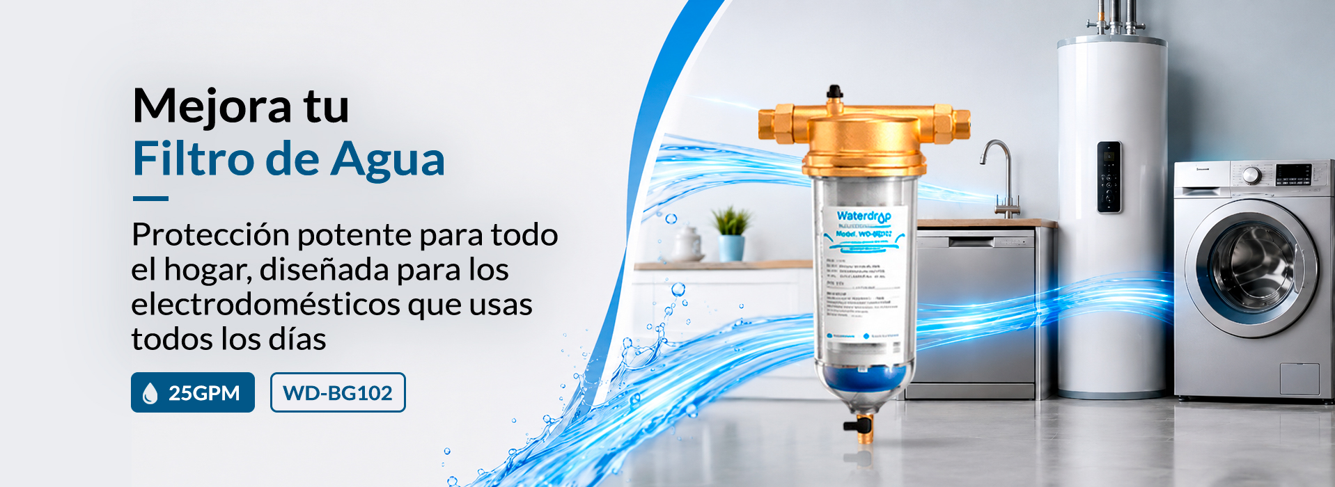 Mejora tu filtro de agua