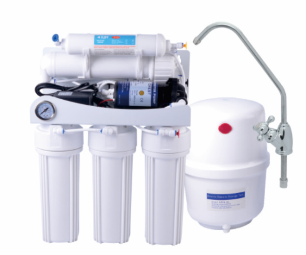 ZYV RO Filtration System, 100 gpd, 6 stages, JYHP6RO100