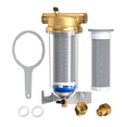 Waterdrop WD-BG102 - Home-wide rotating sediment filter for city/well water, 50 microns + 100 microns