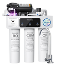 Waterdrop WD-T3-M - Reverse osmosis water filter with remineralization, up to 450 gpd, 9 stages, without tank, 2:1 pure water ratio, NSF certified