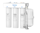 Waterdrop WD-T3-T 220 GPD, 7-stage reverse osmosis system with remineralization, 2:1 pure water ratio, NSF/ANSI 372 Certified, includes water tank, no power required