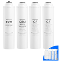 Waterdrop WD-RT-AF2 - WD-T3-T Filtration System Spare Parts Kit, Year 2, NSF Certified